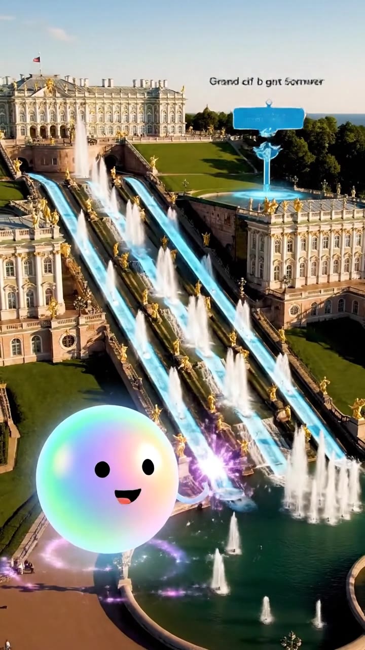 Peterhof Sea-Facing Fountains & Palace History