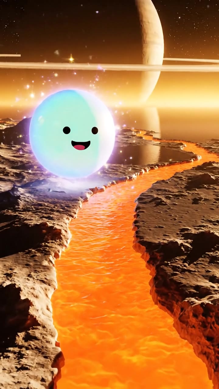 Titan's Orange Methane Seas