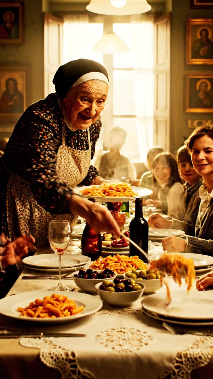 Gerarchia del servizio a tavola della nonna