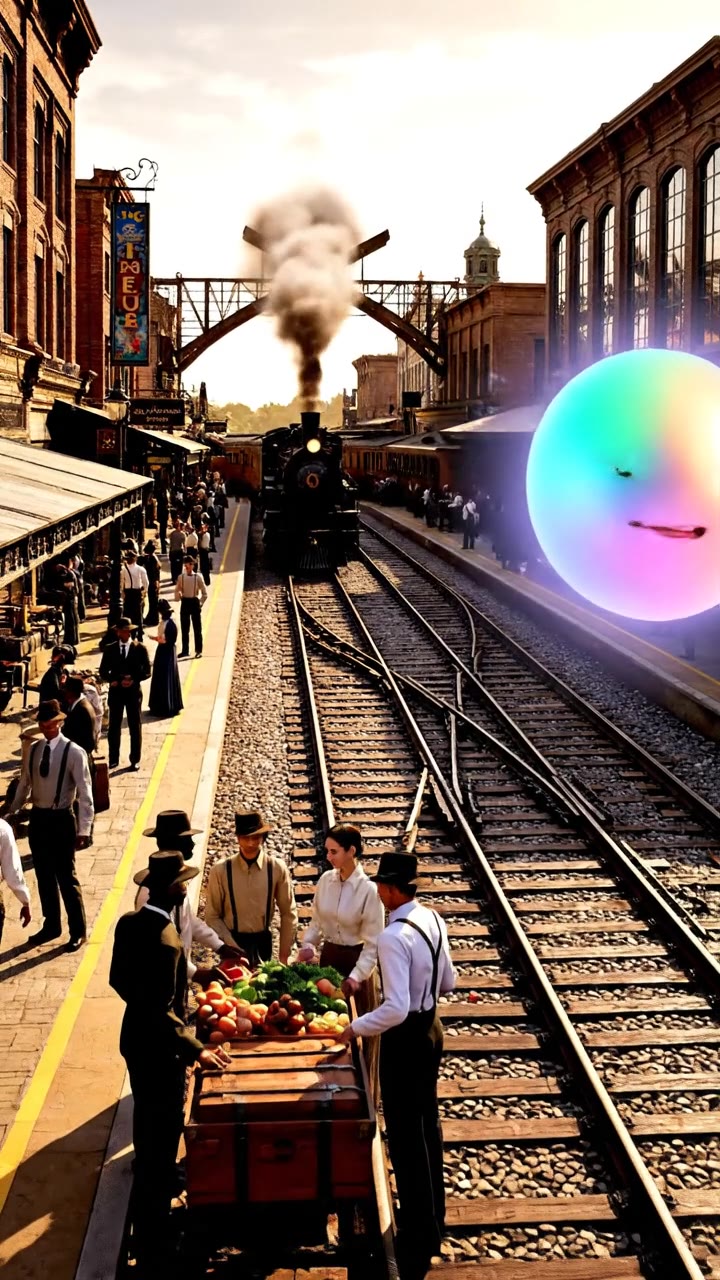 The busy crossroads of two historic railways