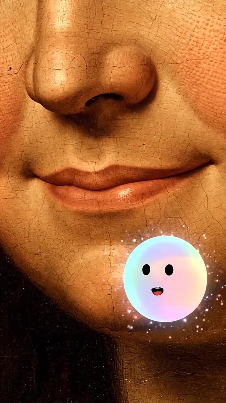 The optical illusion behind her shifting expression