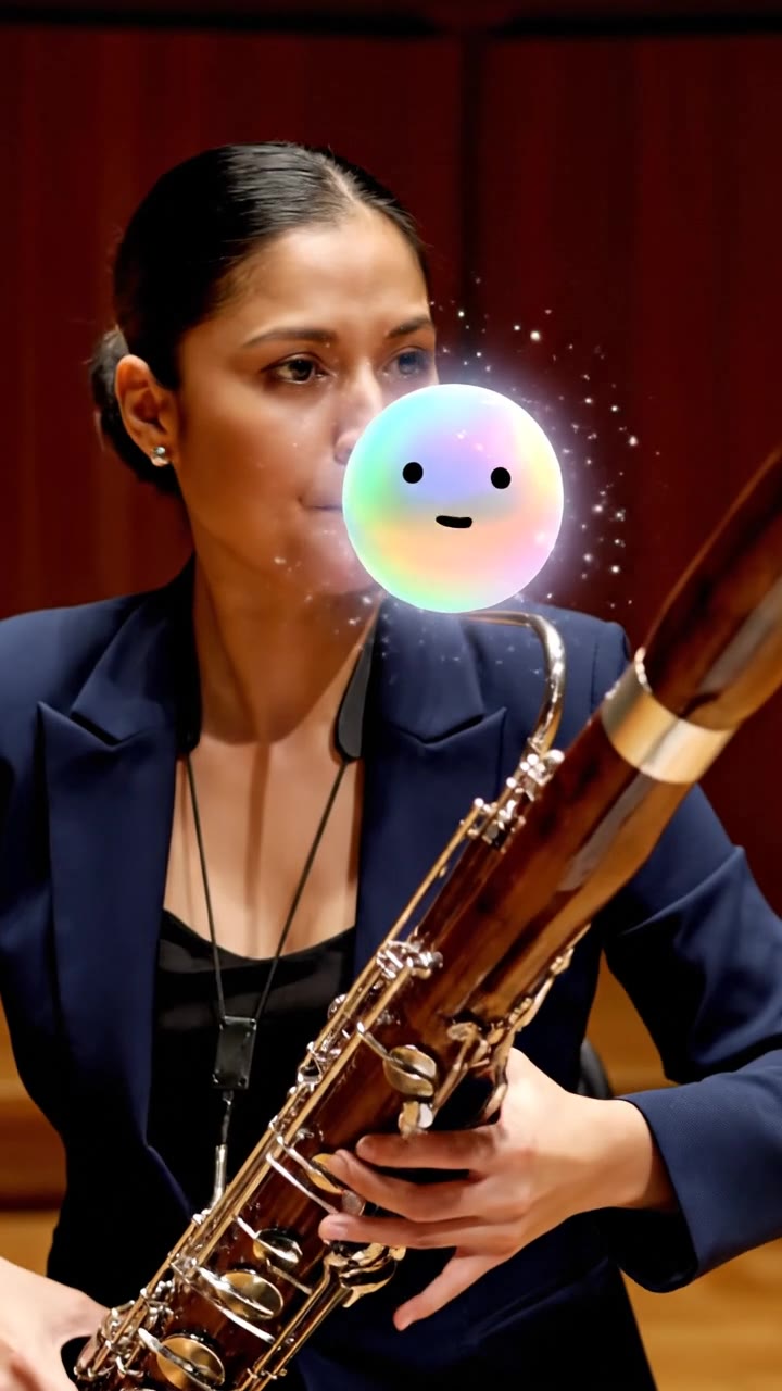 El payaso de la orquesta: humor en notas bajas