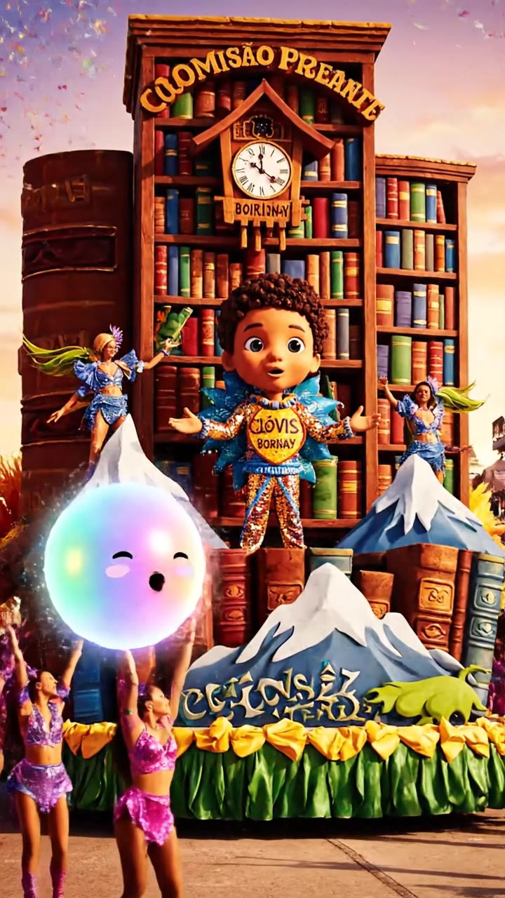 O Menino e a Biblioteca Mágica - Unidos da Tijuca 2015