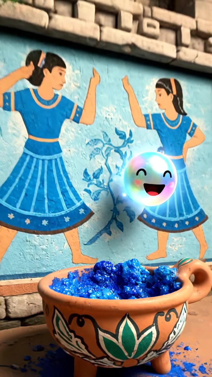 ¡Azul infinito! ¡Azul infinito! Ni el tiempo lo puede