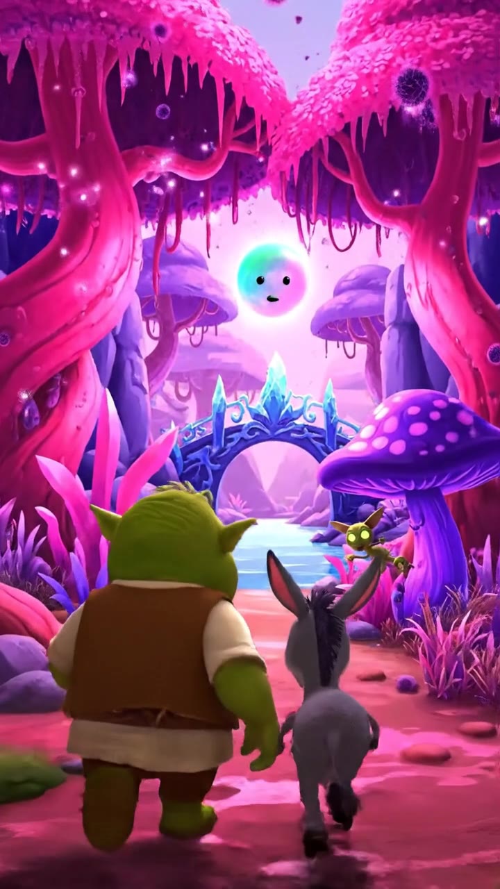 Ordinary vs Special World in Shrek Storybook