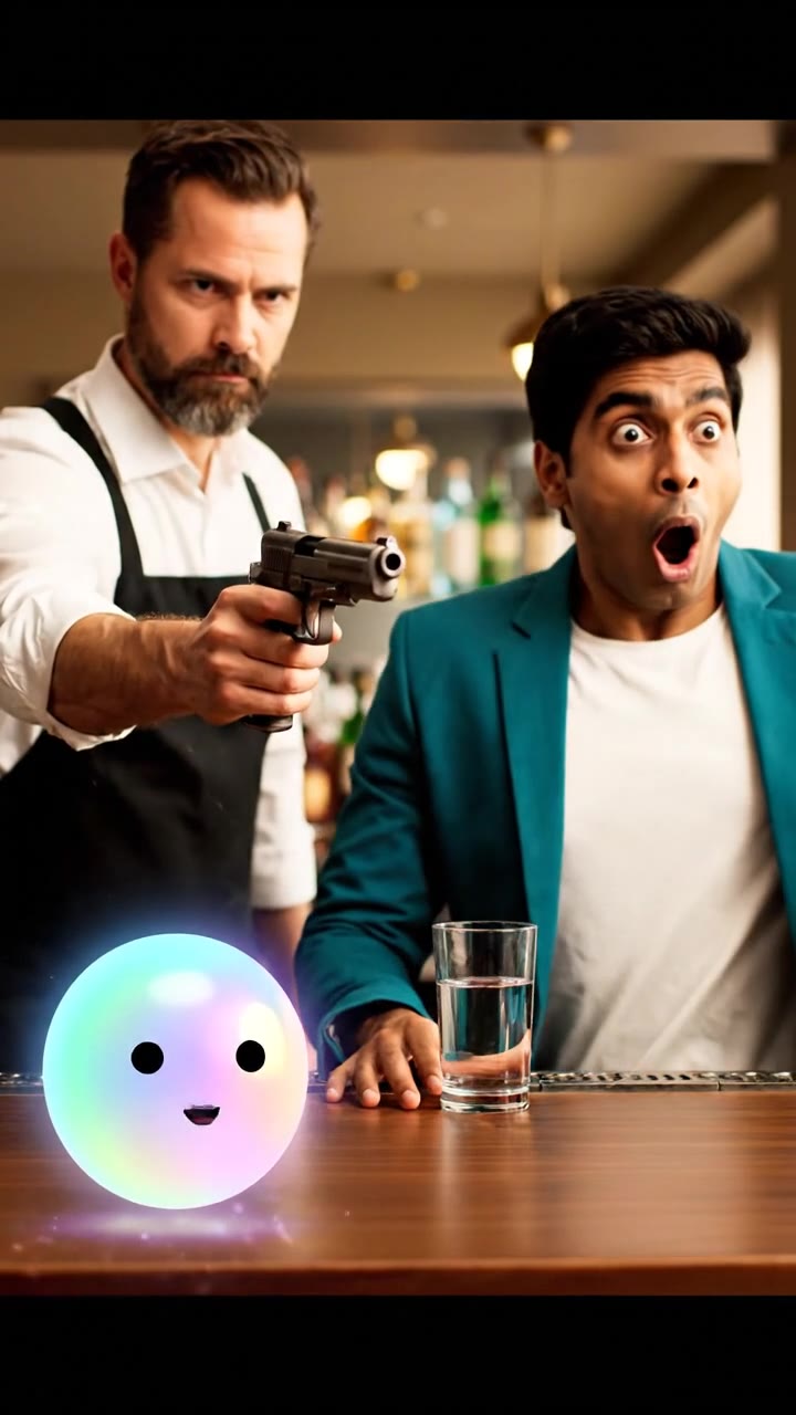 Barman and Water Glass Logic Puzzle