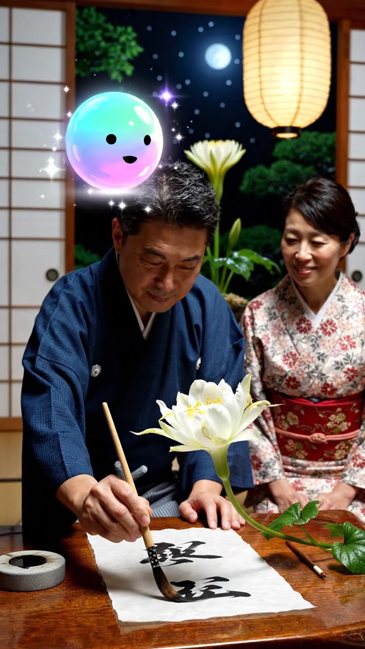 Japan's fleeting beauty of the moon