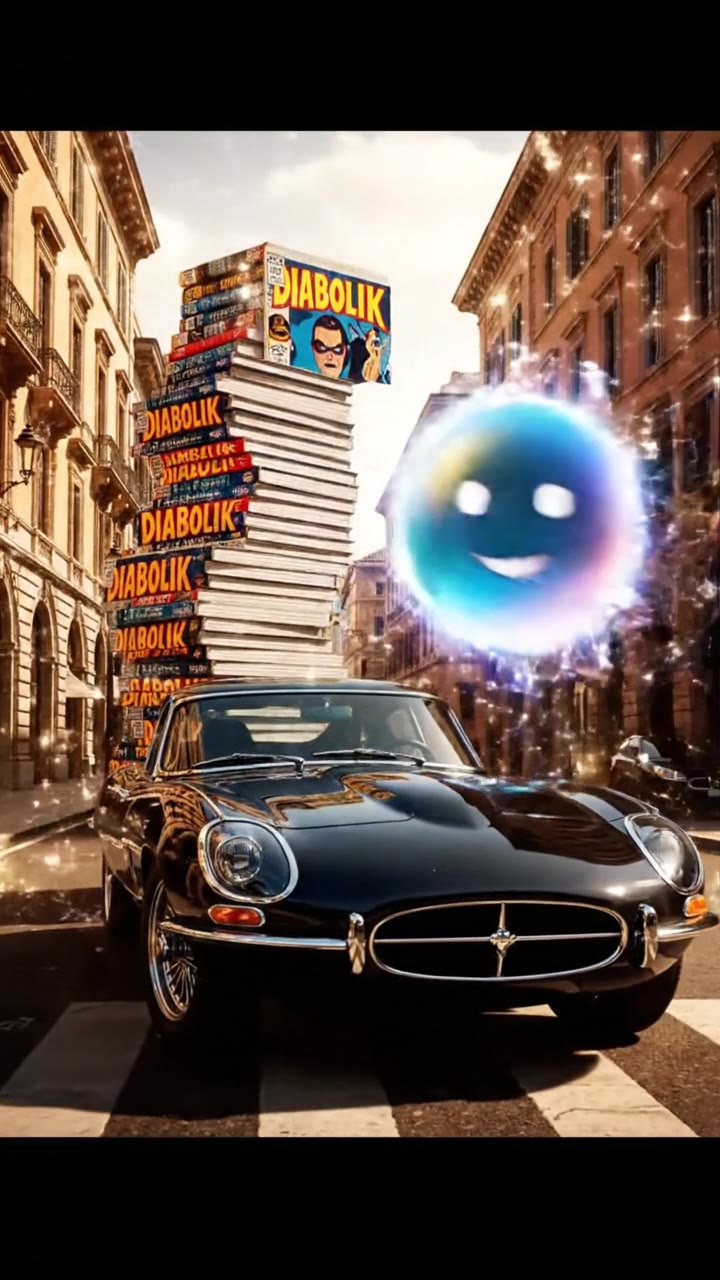 Jaguar E-Type di Diabolik: la diffida inglese