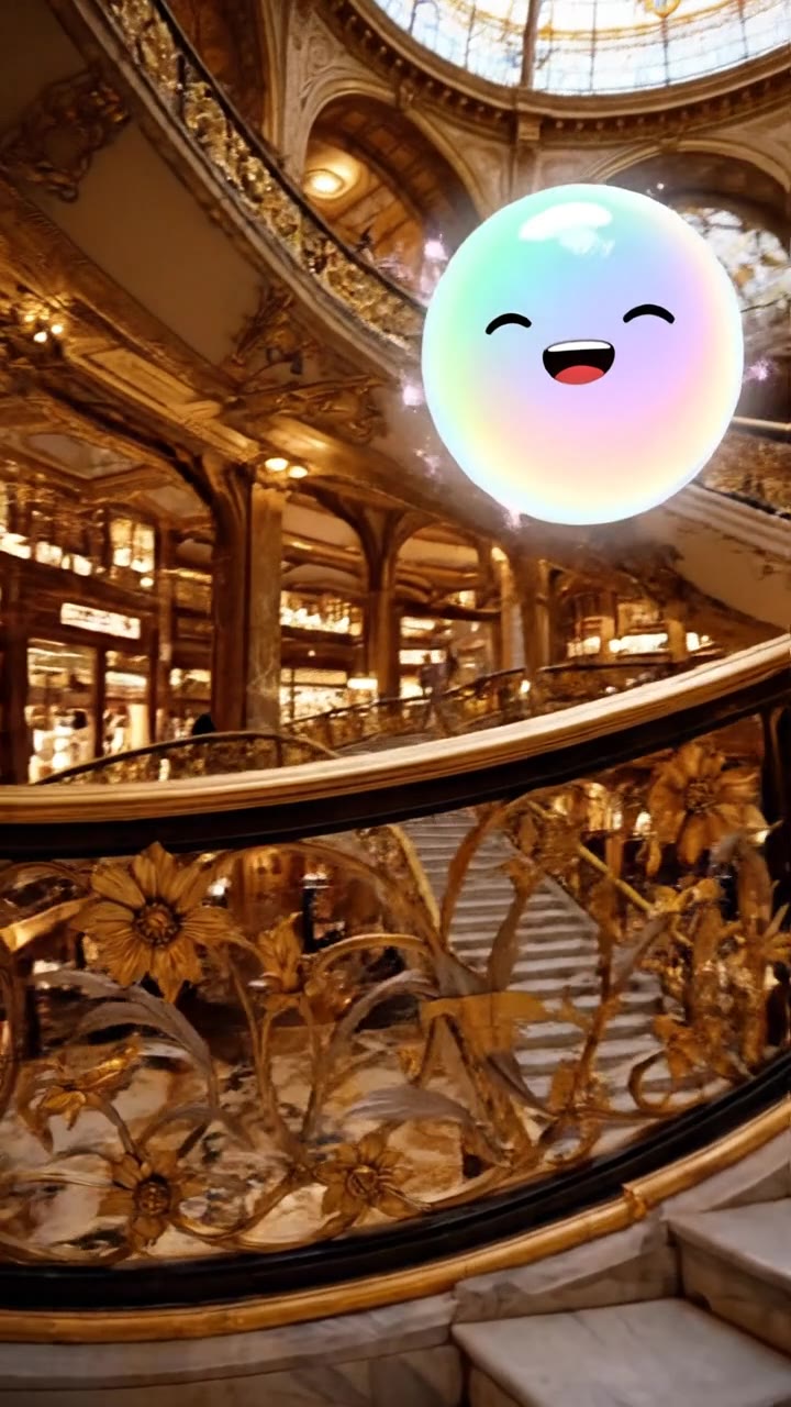 L'escalier monumental inspiré de l'Opéra