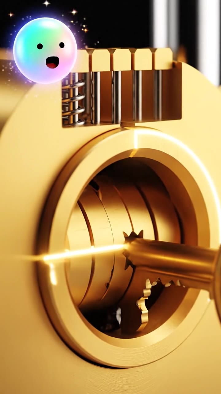 How a Pin Tumbler Lock Works