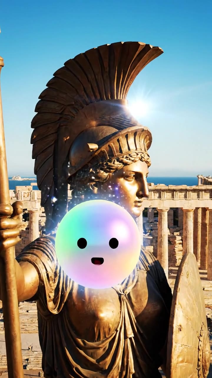 The lost giant of Athena Promachos