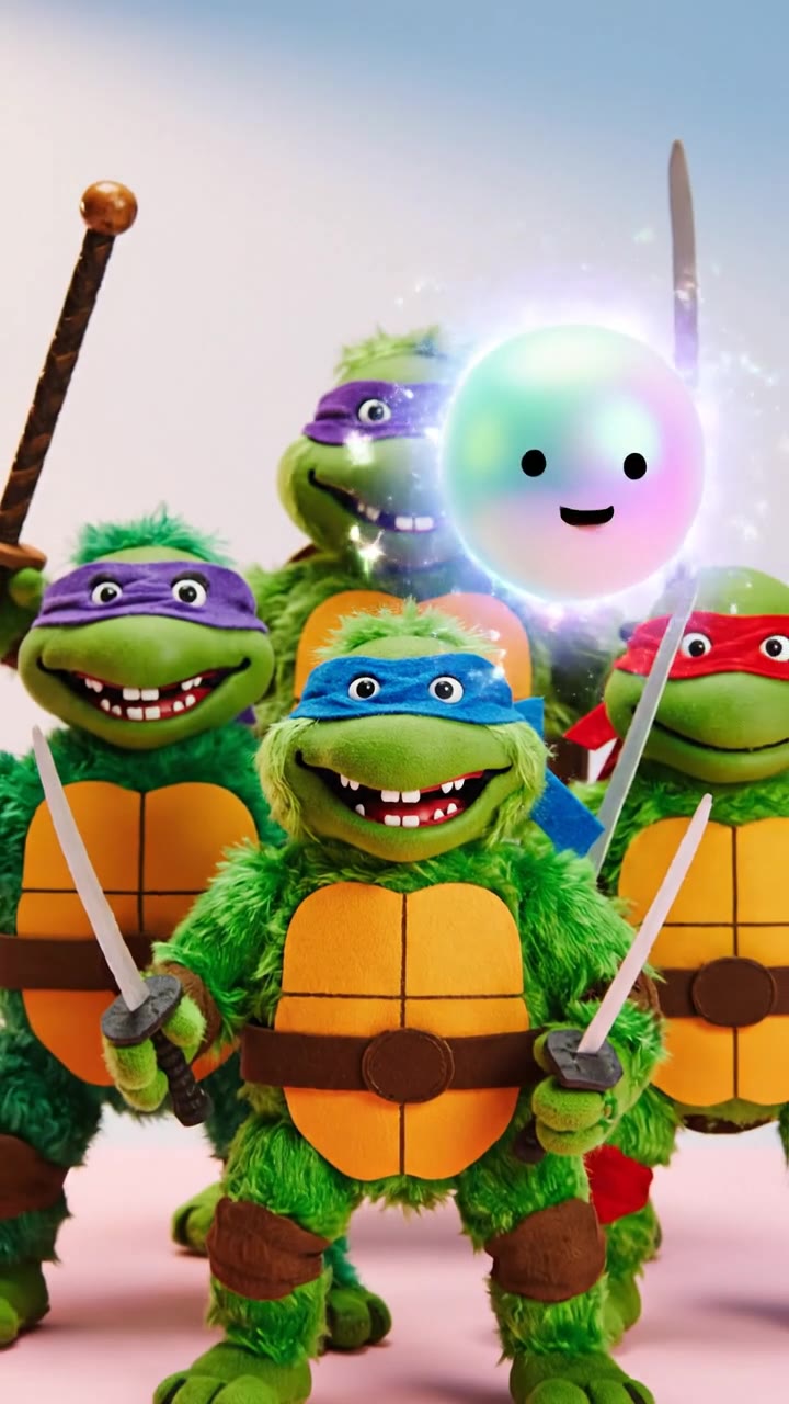 Pop culture collaborations with famous ninja turtles