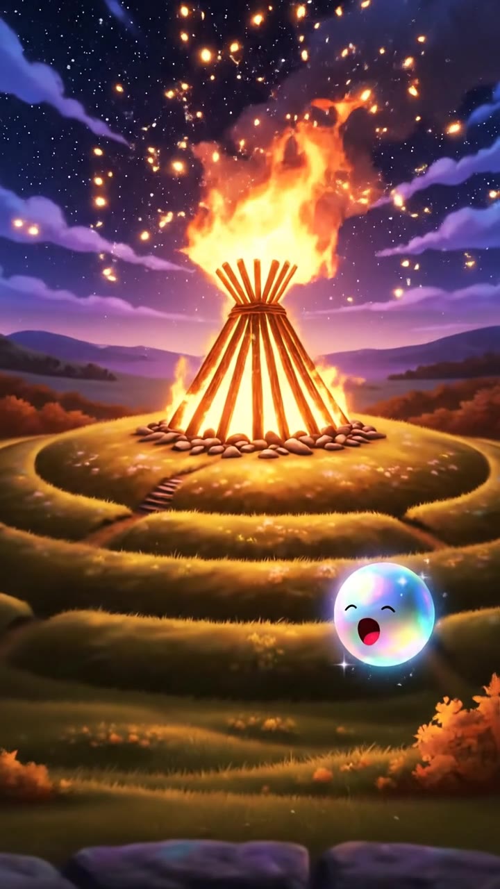 Hill of Ward Samhain Fire in Celtic Mythology