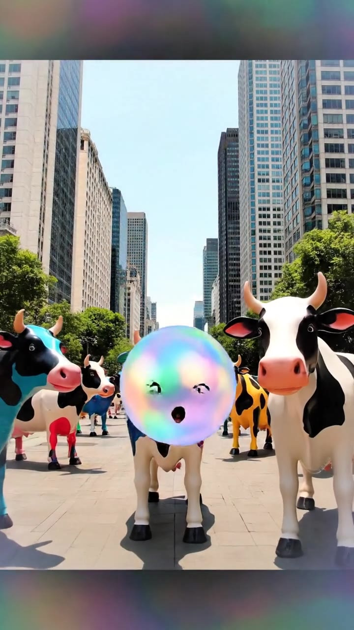 CowParade: Vacas de fibra de Zúrich por el mundo