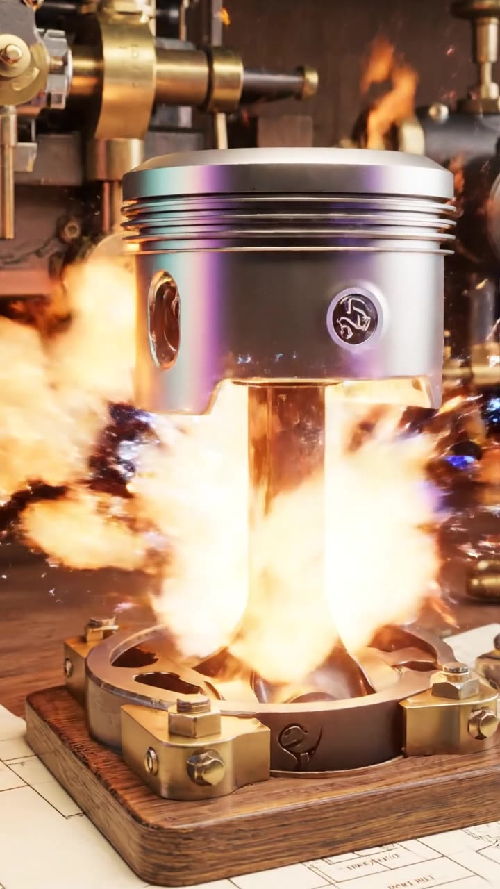 How Sparks Push Pistons in Engines