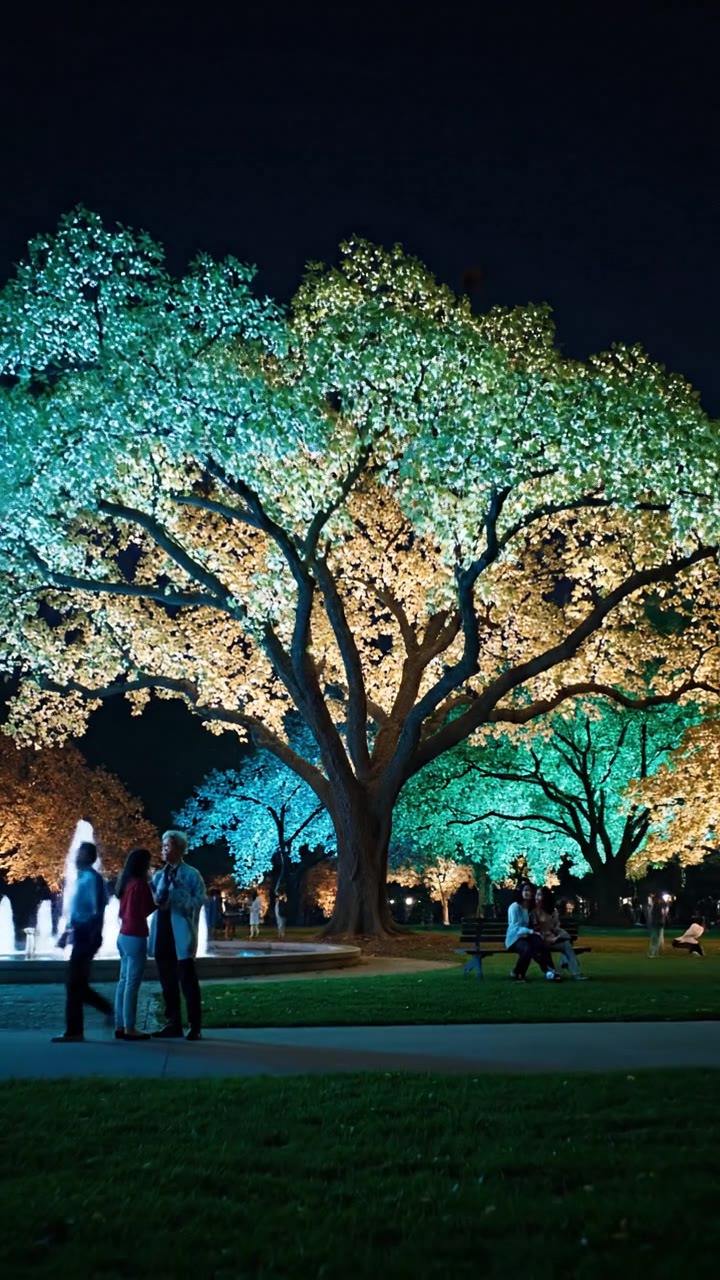 Glowing trees and medical cures