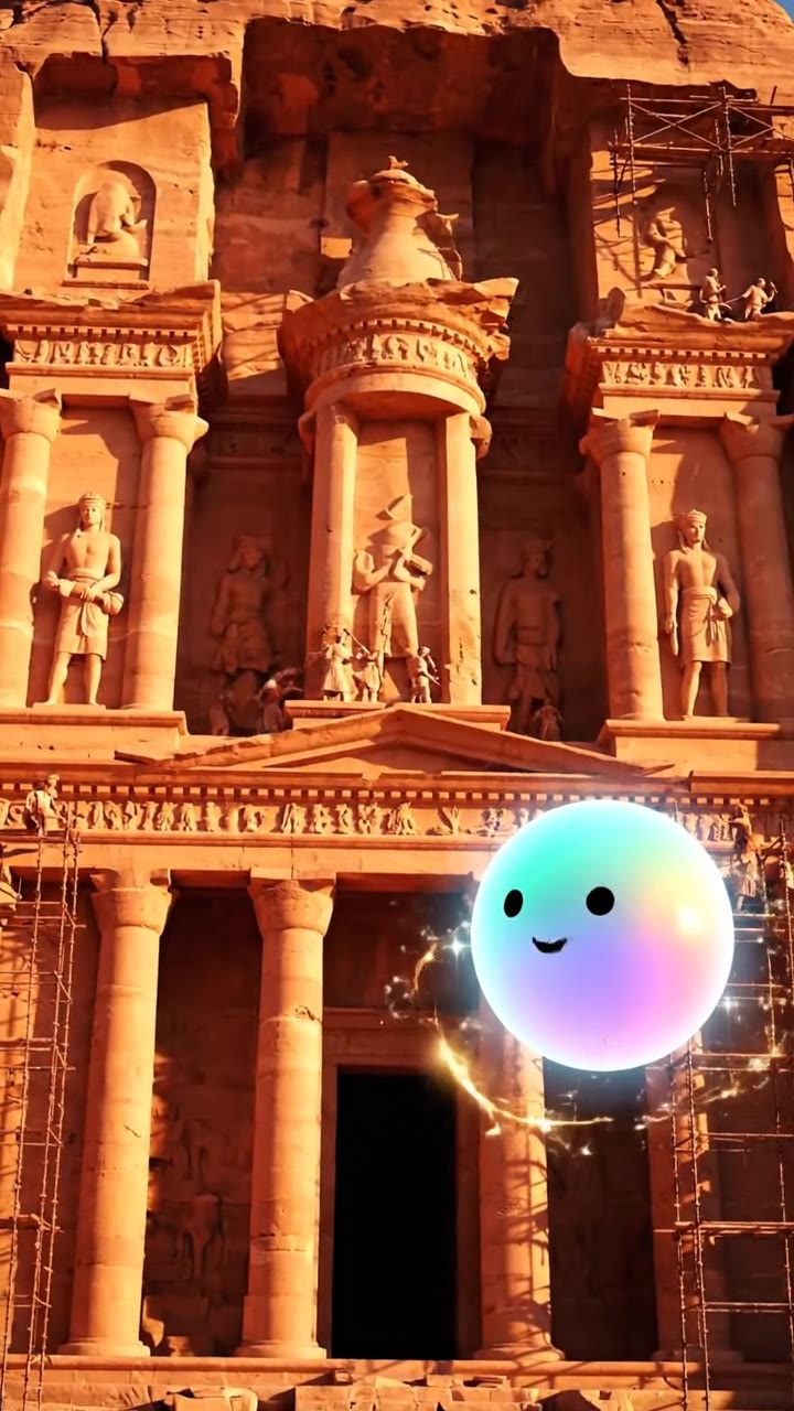 The rose-red city of Petra