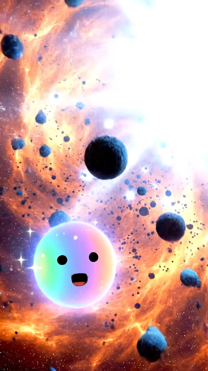 A hot soup of raw particles