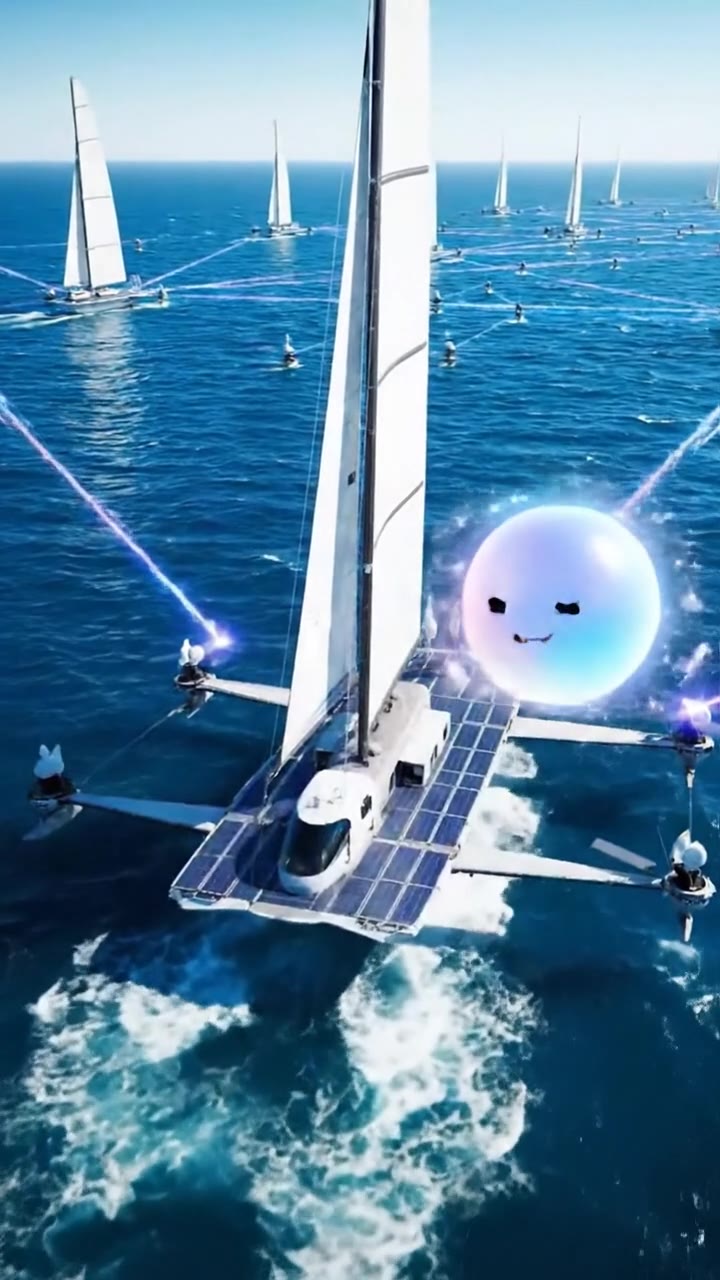 Ocean-Mapping Sail Drones and Autonomous Swarms
