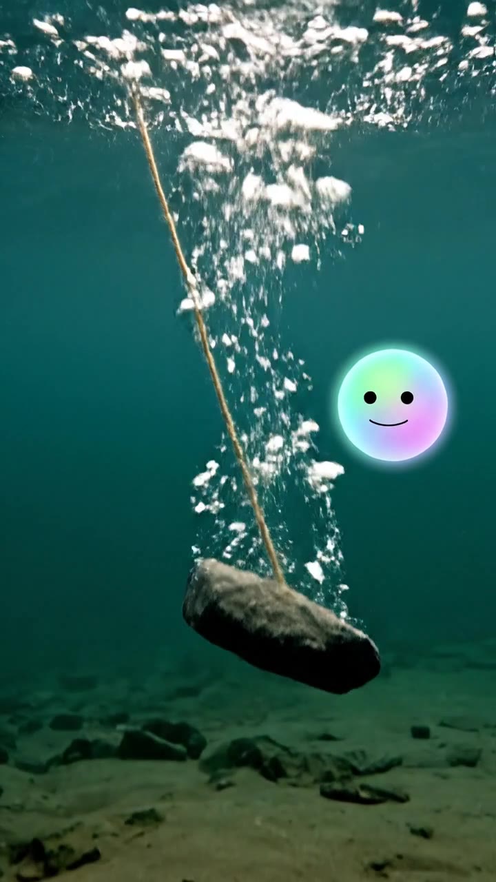 How to measure a bottomless pond