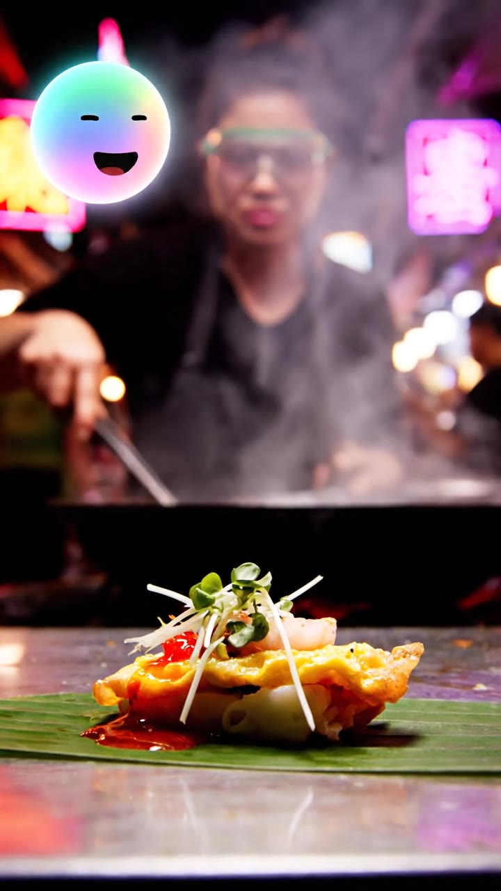Comida callejera de Bangkok con estrella Michelin