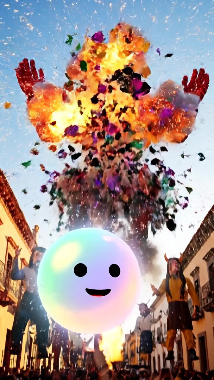Explosive Burning of Judas: Mexican Cartonería