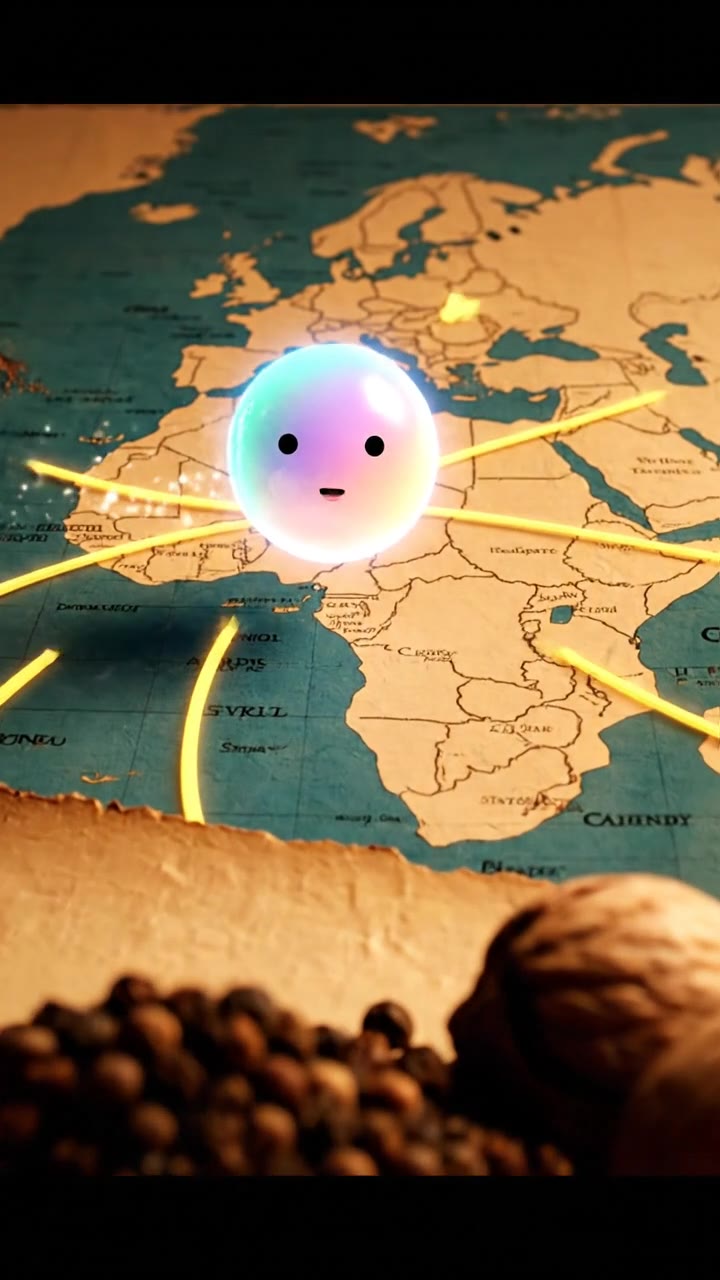 The global spice trade that mapped the world