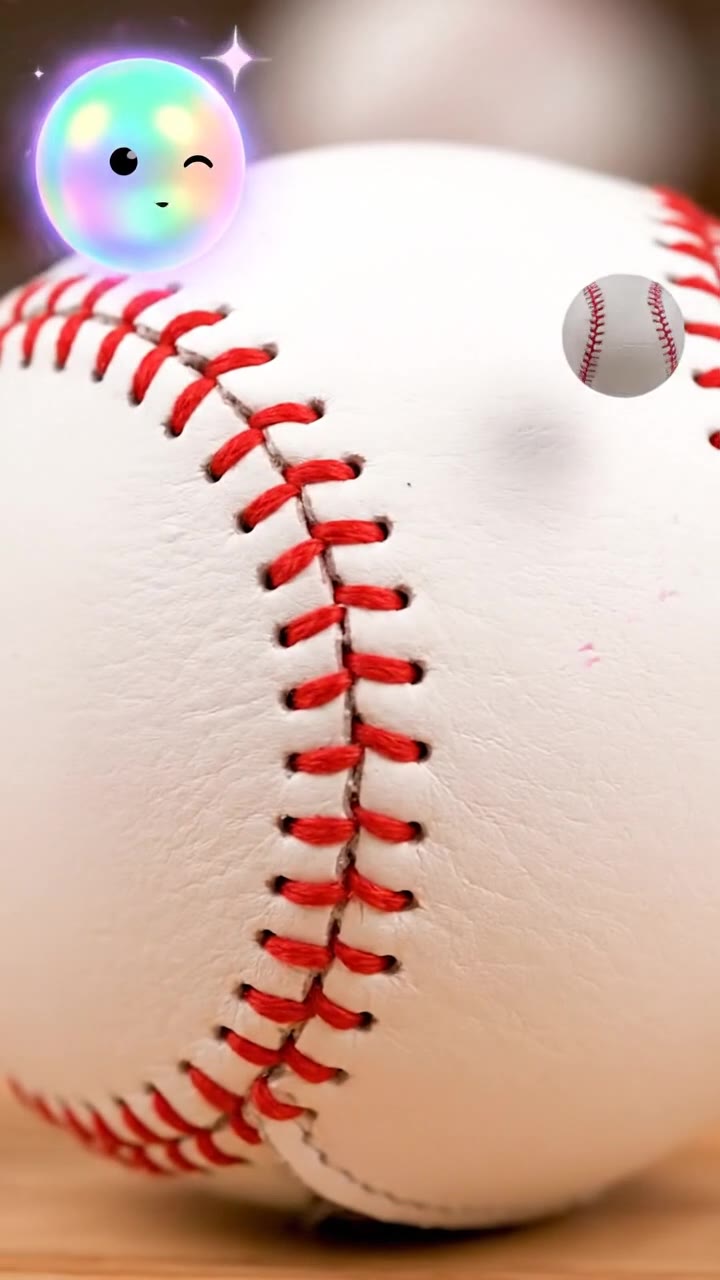 The anatomy of a baseball