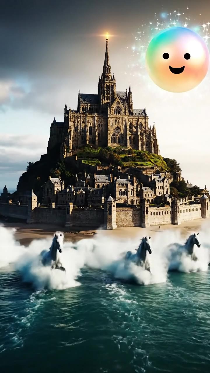 Mont Saint-Michel Tides: Galloping Horses of the Sea