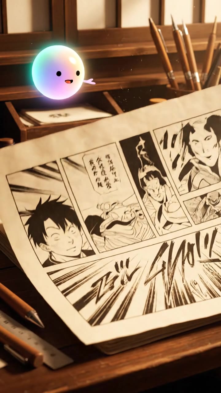 The god of manga changes everything