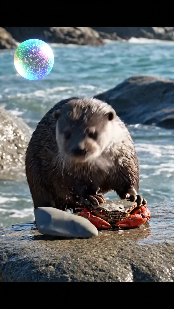 Piedra favorita de las nutrias de mar: el misterio