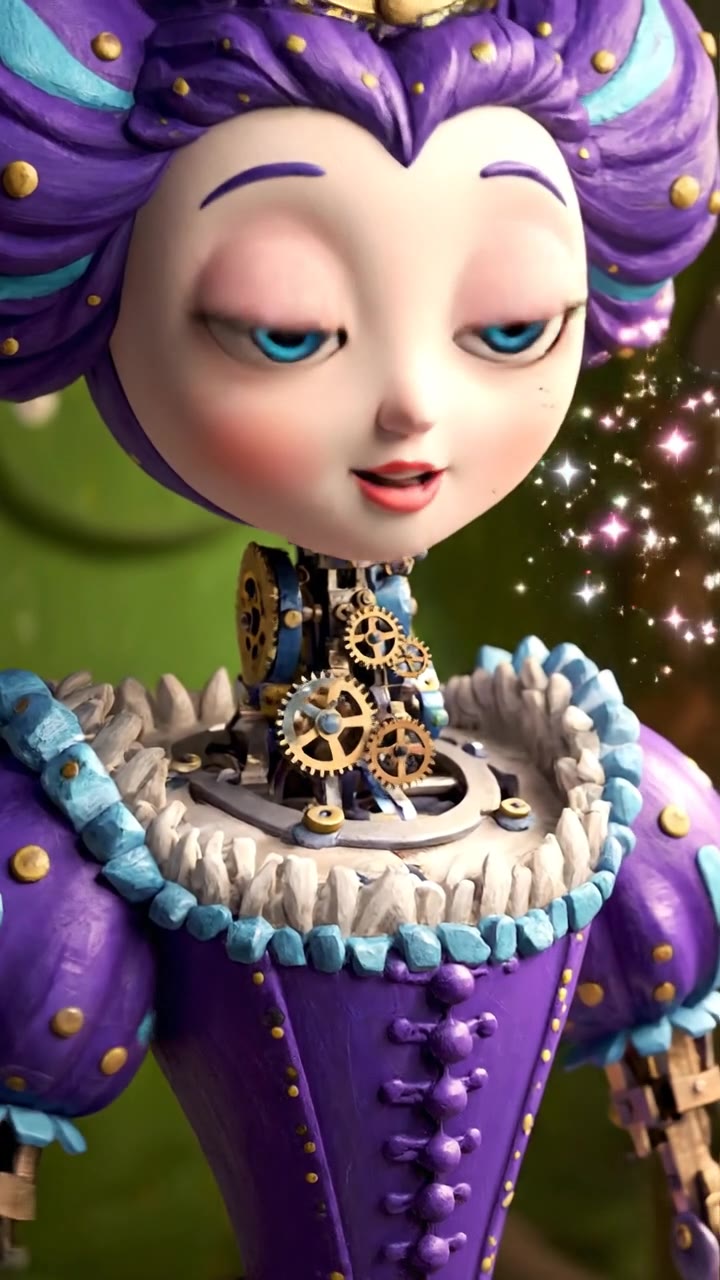 Designing the Clockwork Duchess Shrek Storybook