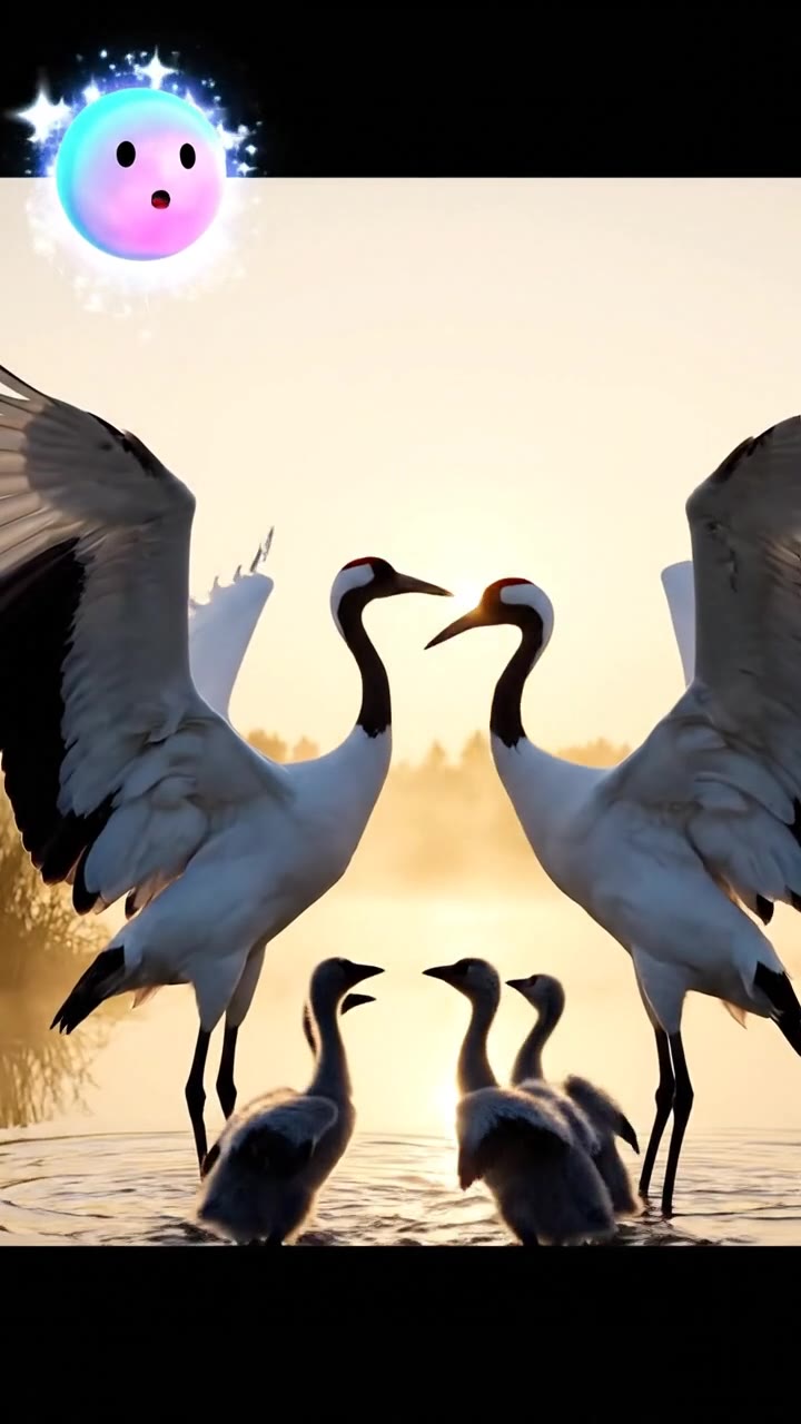 Crane Courtship Dances and Wetland Conservation
