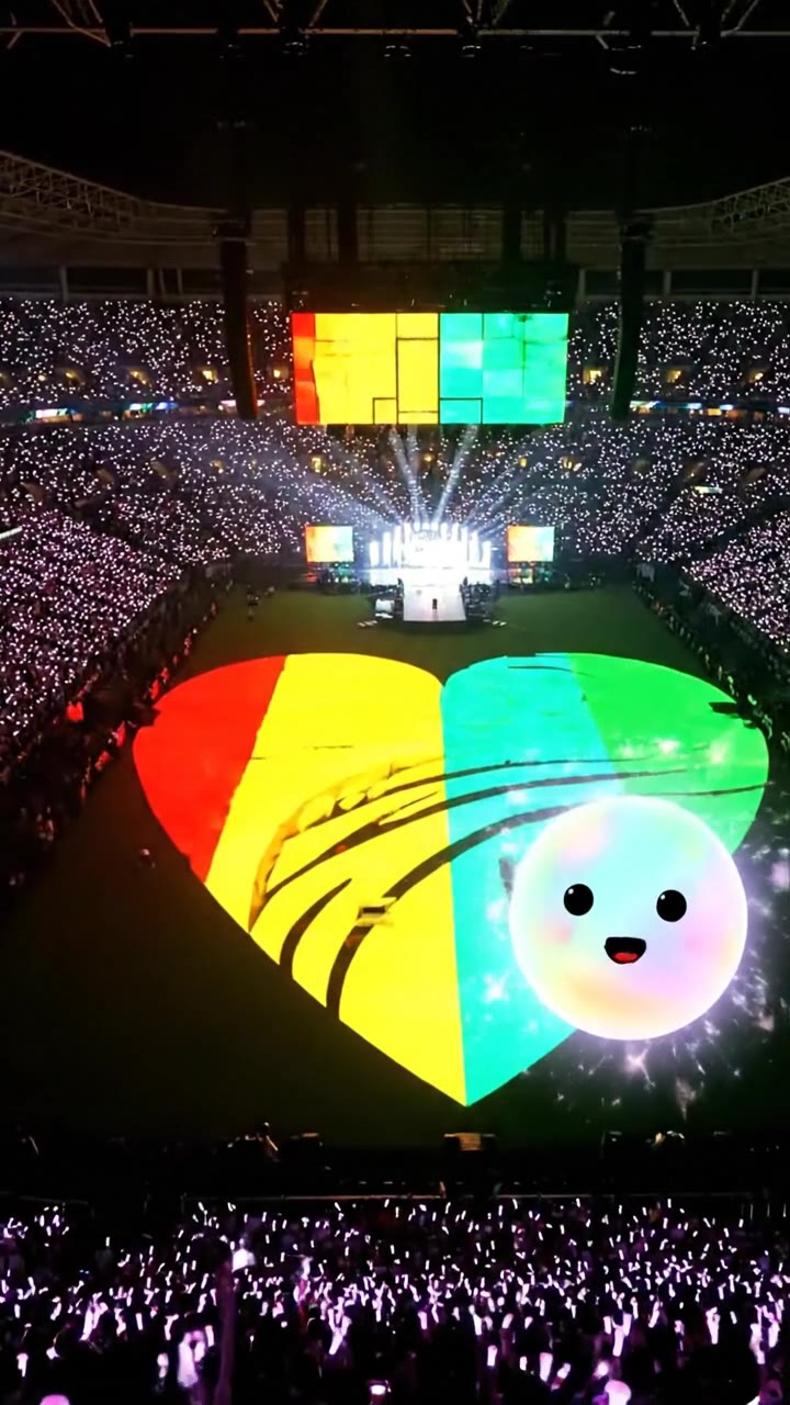 Océanos de luz de los lightsticks en el K-pop