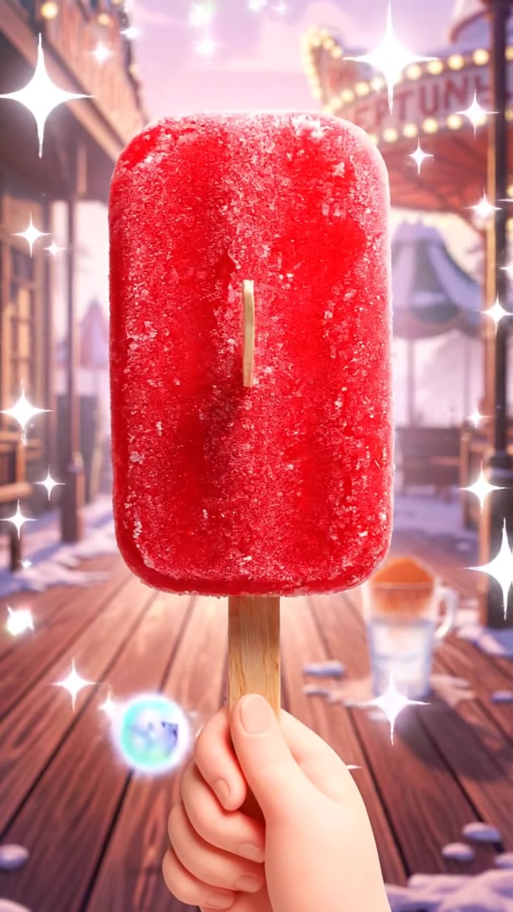 Frozen on a stick! (Frozen on a stick!) We love a sweet