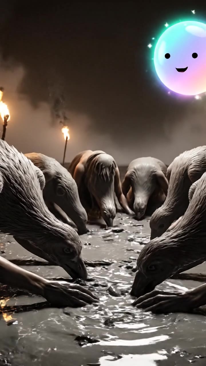 Irkalla: The Mesopotamian Underworld of Dark Dust