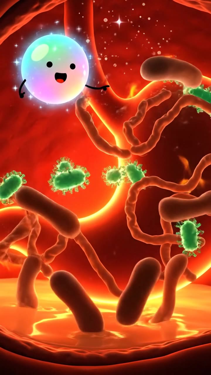 Liquid fire in your belly cavity