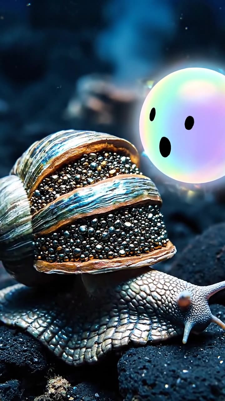 Deep-Sea Snail with an Iron Shell