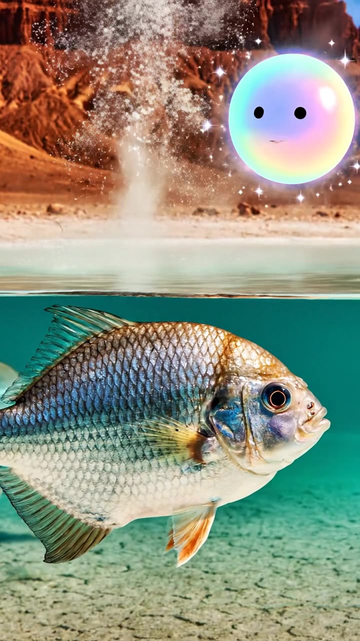 Peces milagrosos del Valle de la Muerte