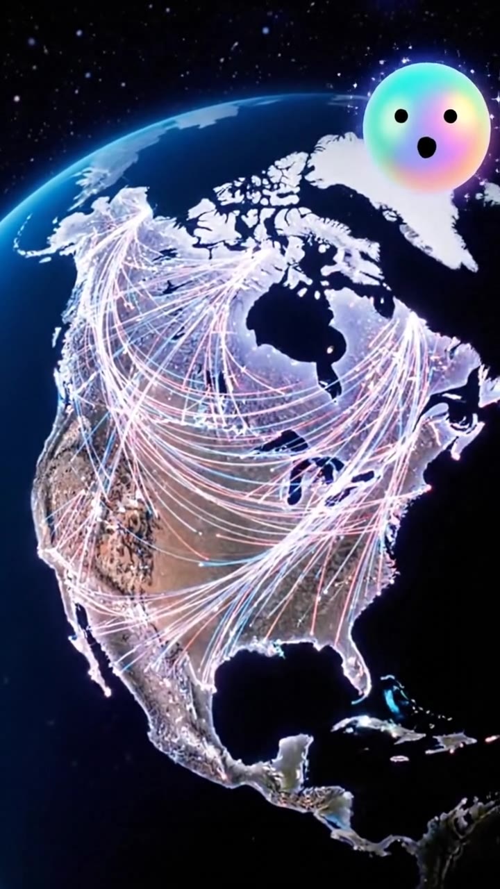 Visualizing Global Flight Paths as Art
