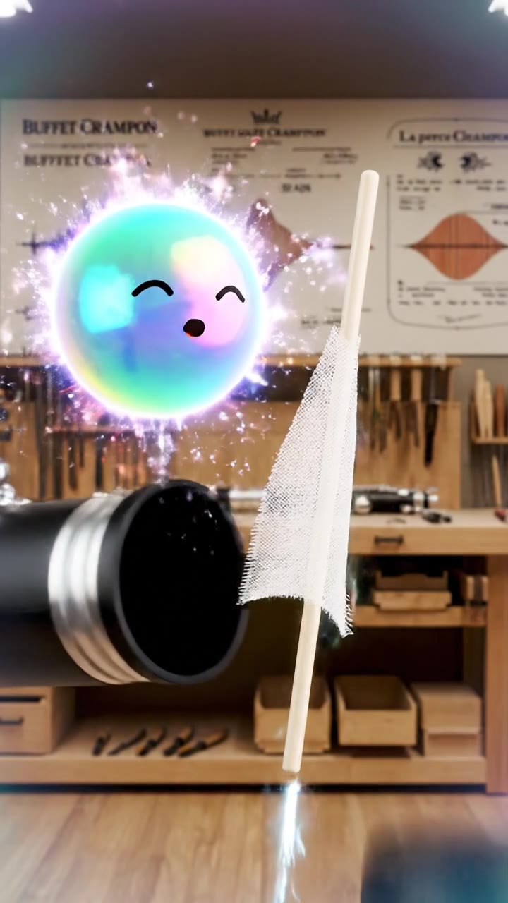 Ce tube cylindrique ne produit que l'impair, Sautant d'une