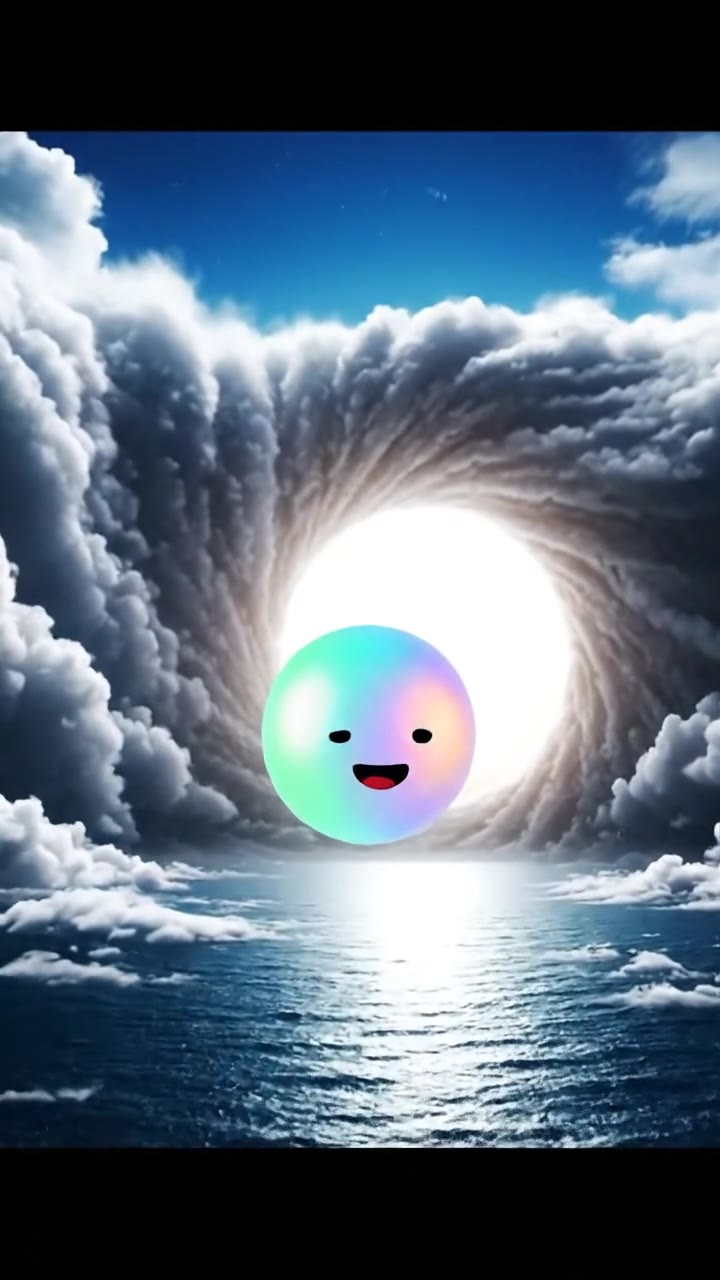 El misterioso y calmado ojo de la tormenta