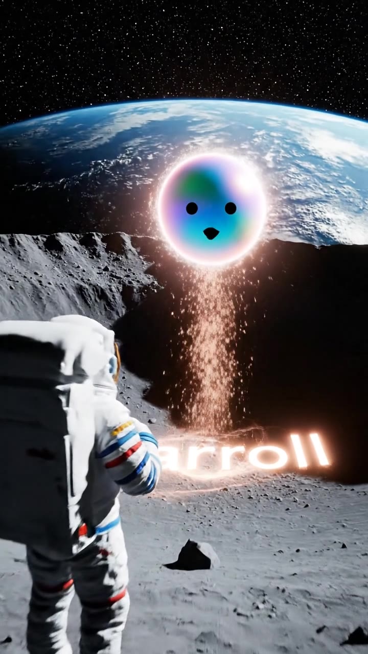 Reid Wiseman's Carroll Tribute: Names on the Moon