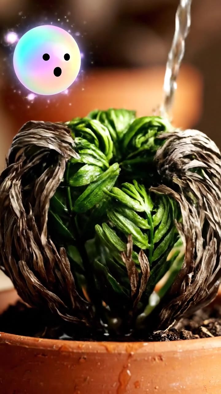 Planta que resucita de la muerte y trucos vegetales