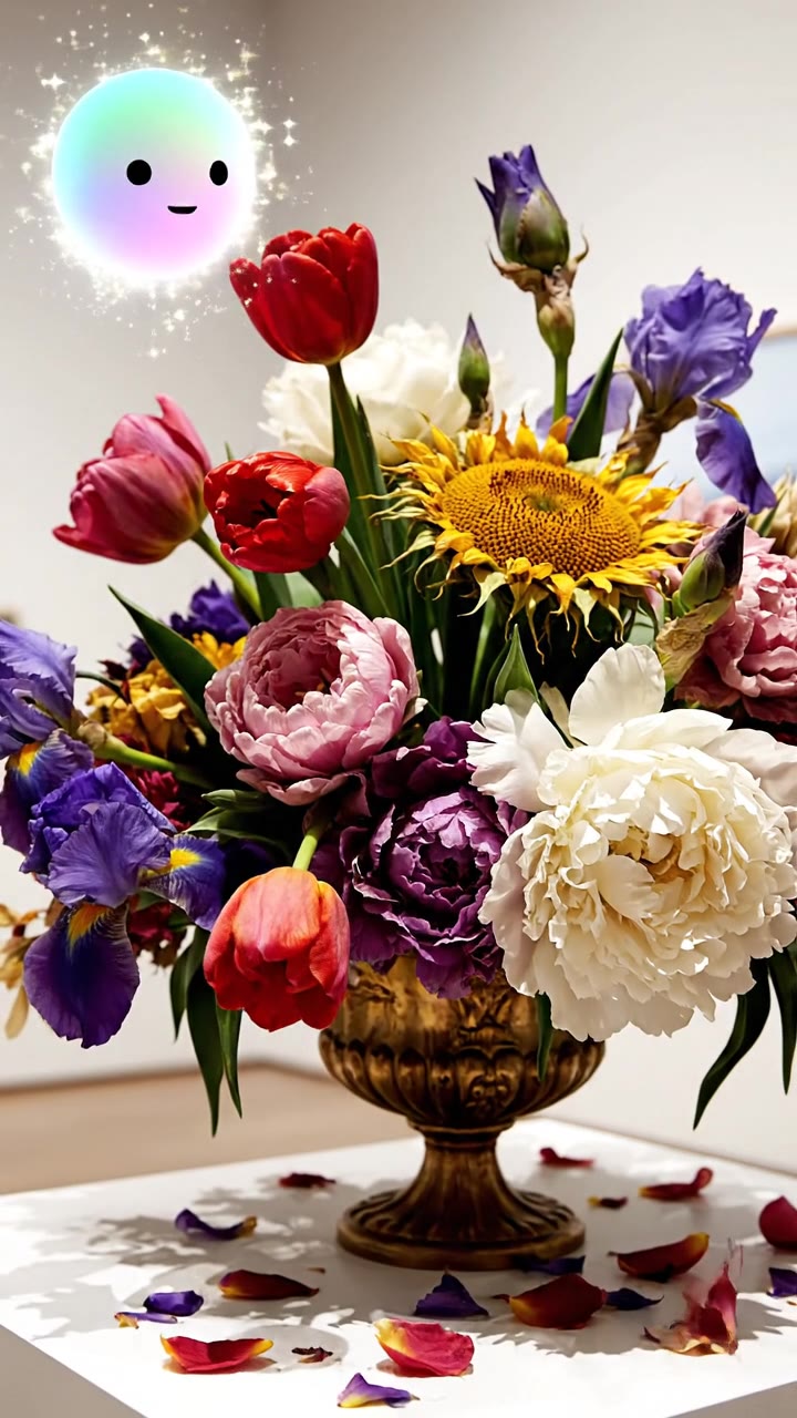 名画の花を生花で再現するフラワーアーティスト東信の挑戦