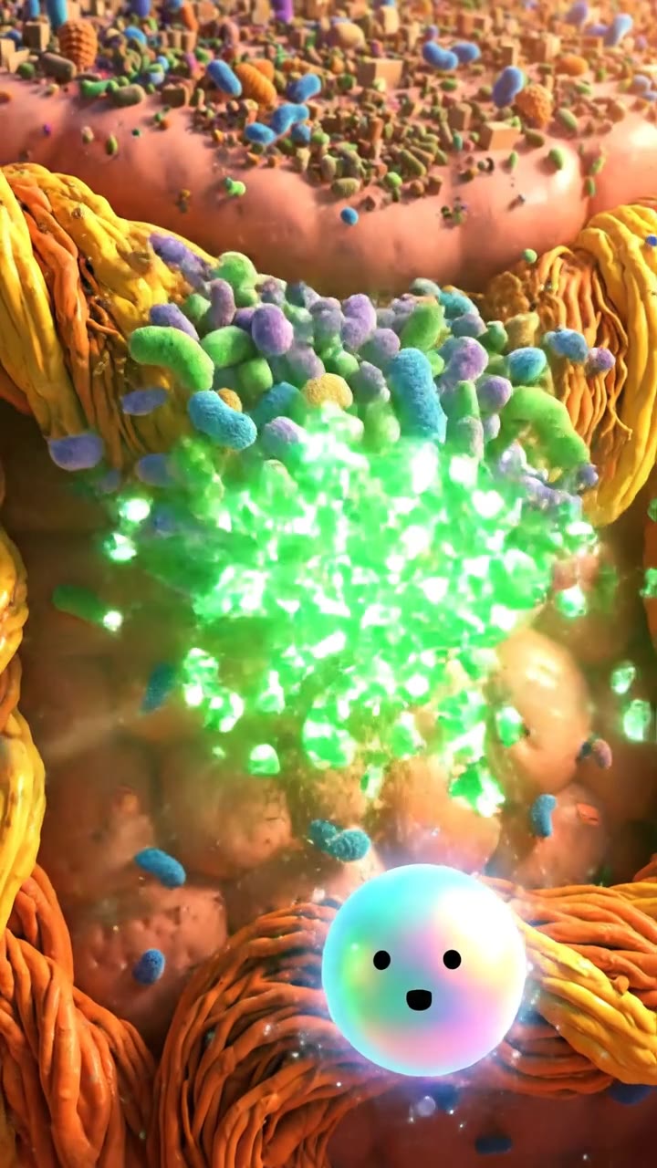 The bustling metropolis of the gut microbiome
