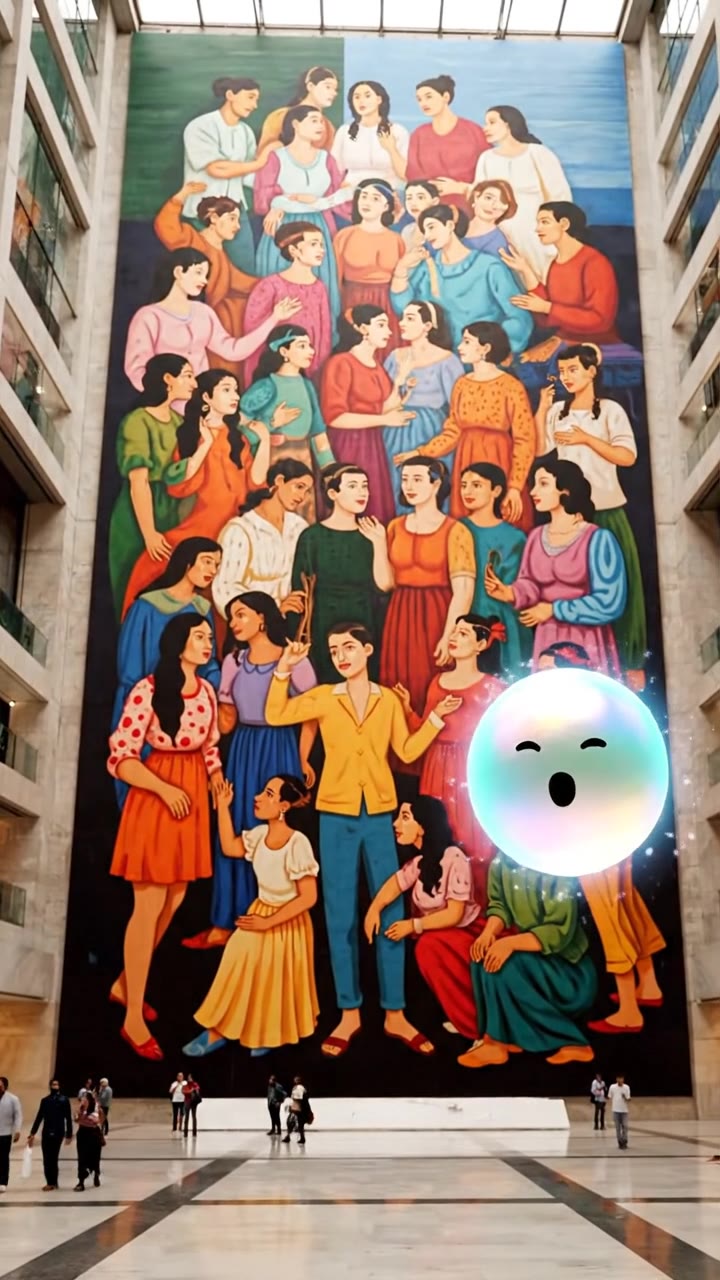 Los murales de la Torre Pemex