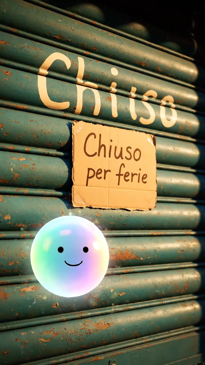 Negozi chiusi per ferie: il rito del rientro in Italia