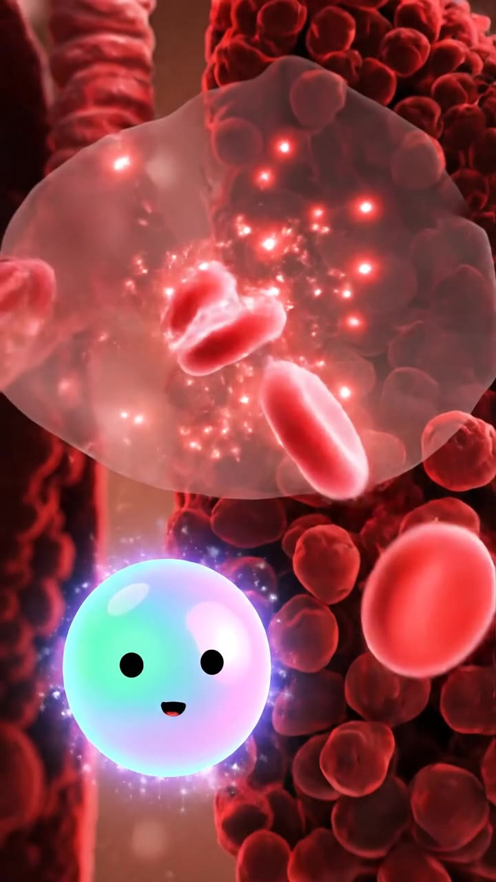 The microscopic forest of alveoli