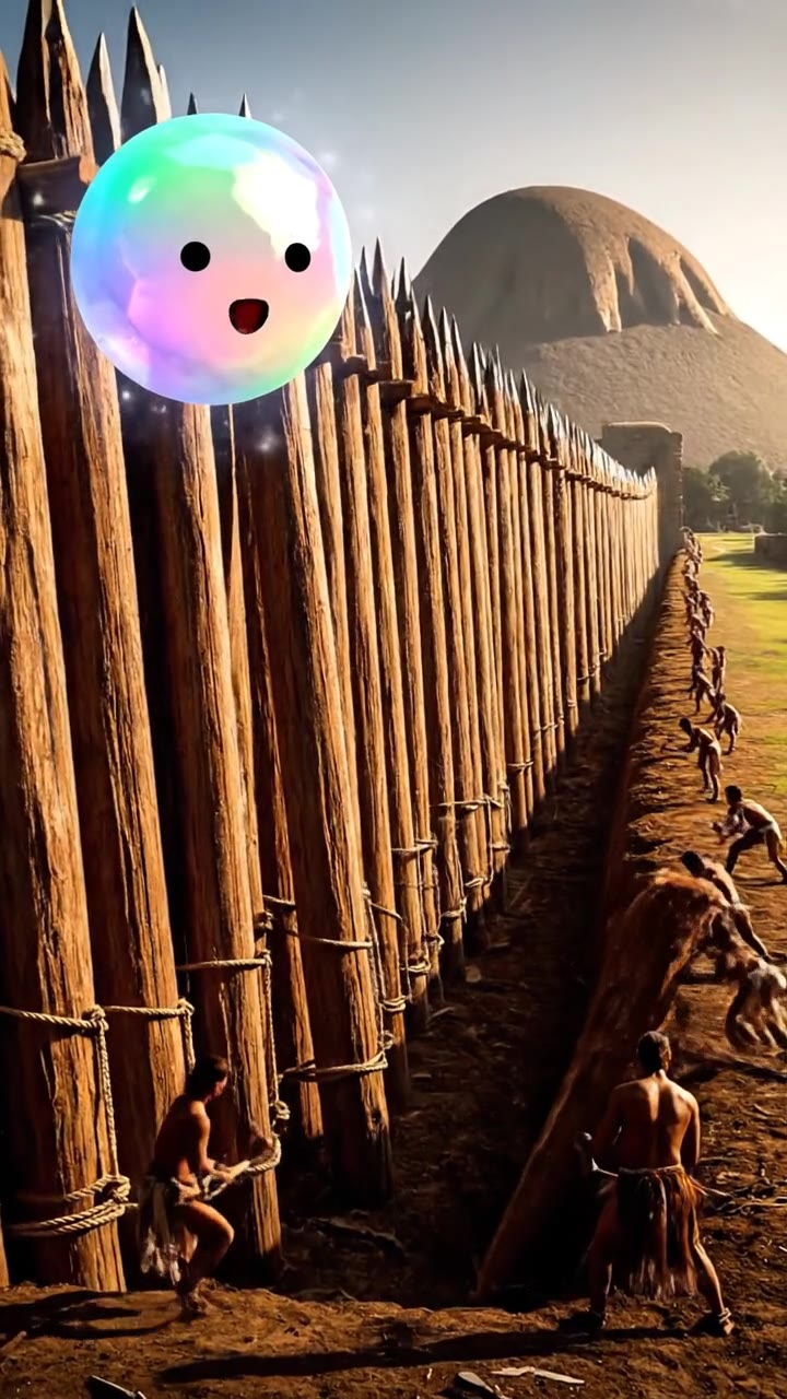 Cahokia's Wooden Defensive Palisade